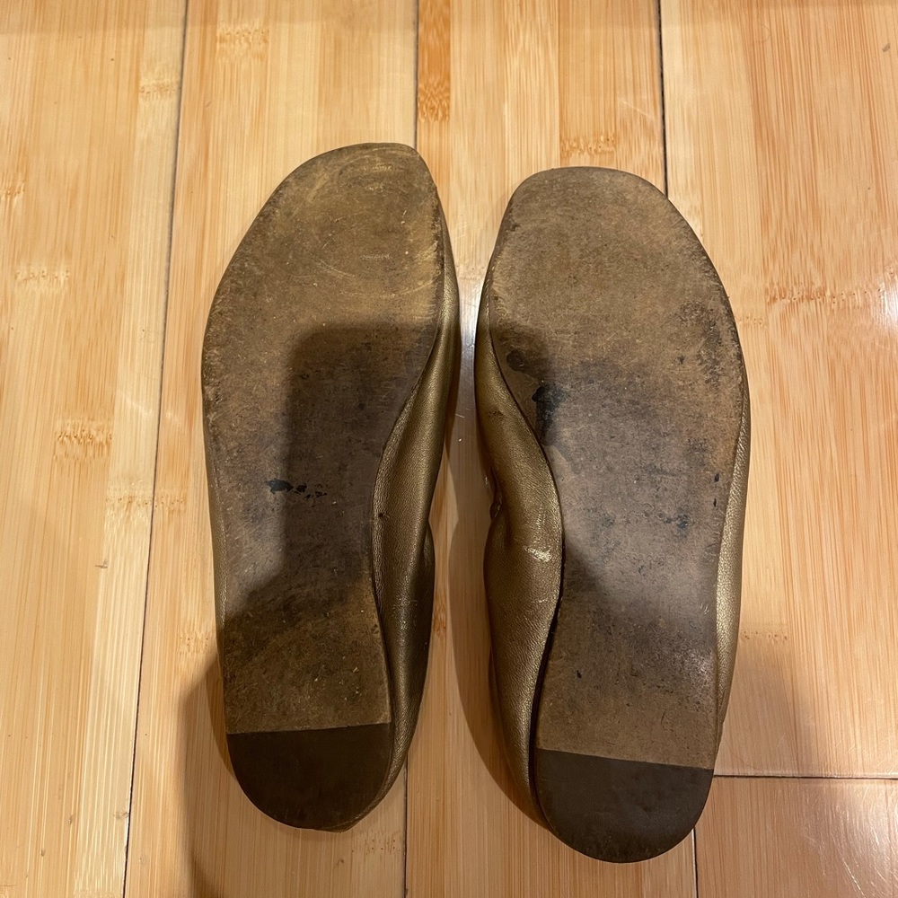 Miu Miu Open Toe Flats Size 35 - image 2